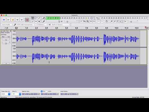 audacity for mac keeps losing connection with playback device